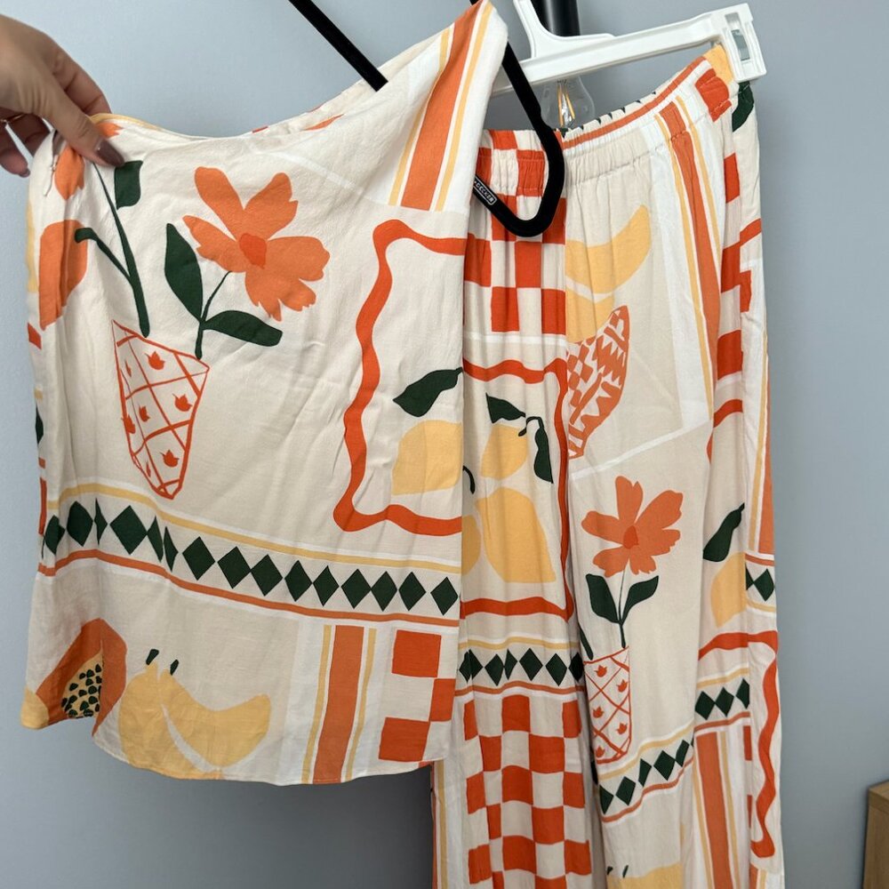 Sabo Skirt Brand Top and Pants Set